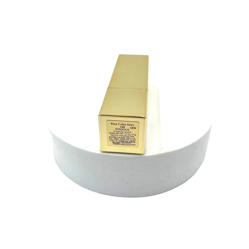 Estee Lauder Pure Color Envy Sculpting Lipstick 340 Envious Gold Mirror Triangle